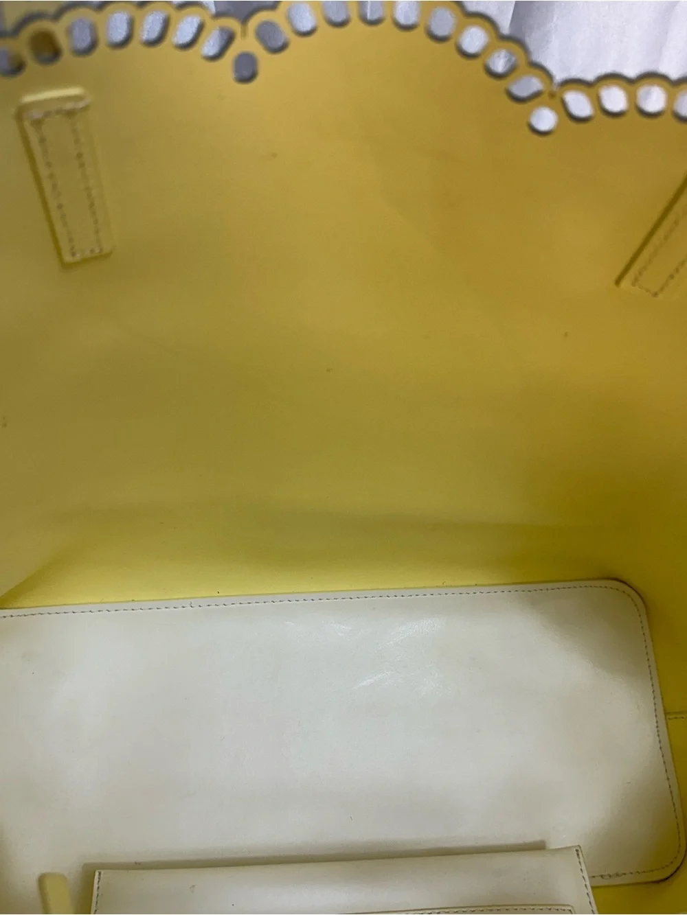 kate spade NY Down the Rabbit Hole ‘Oops A Daisy’ Scalloped Francis Tote